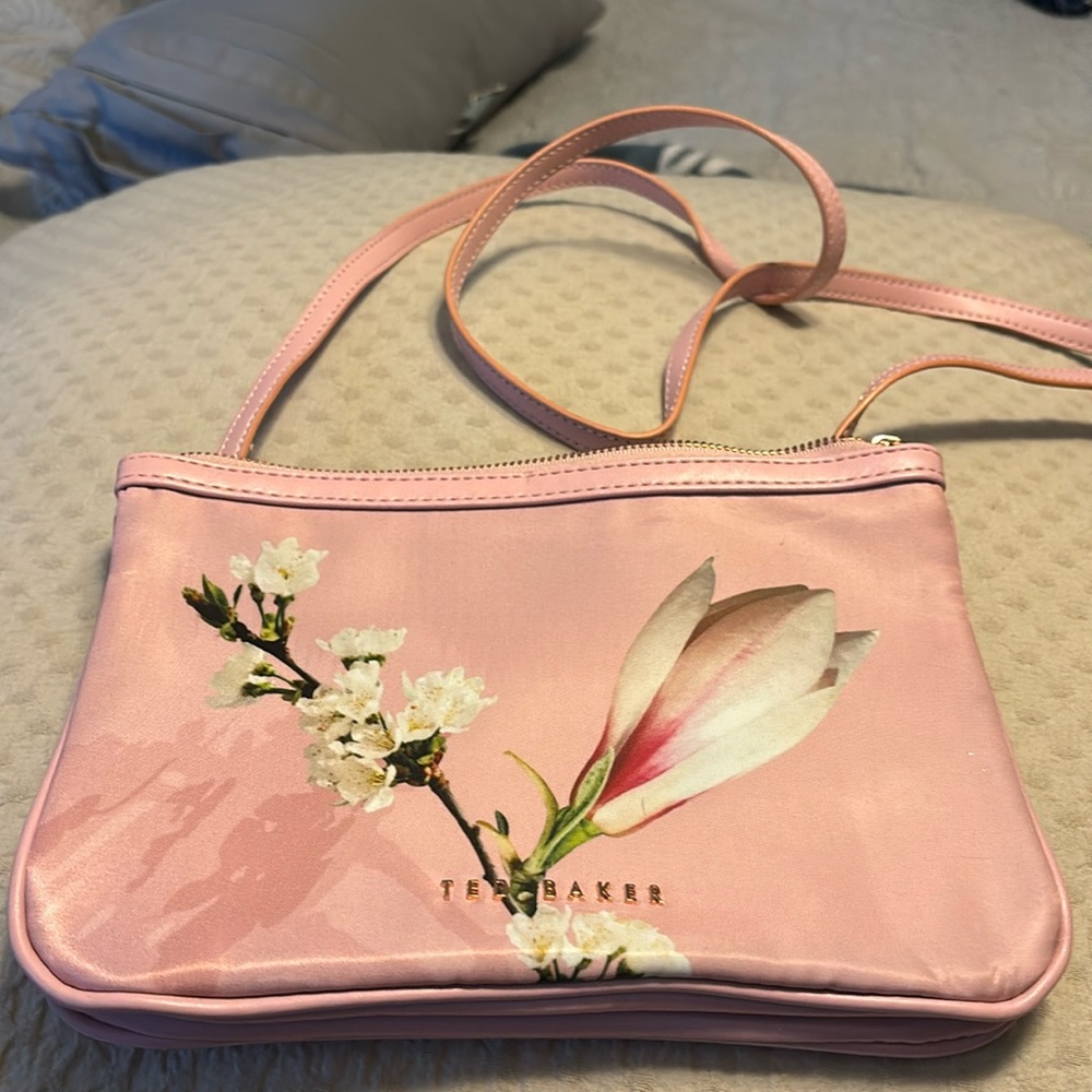 Never used Crossbody nylon spring bag Ted Baker